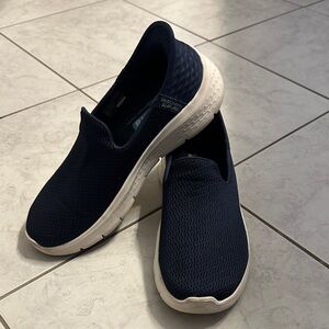 Skechers Dark Blue Slip-On Shoes